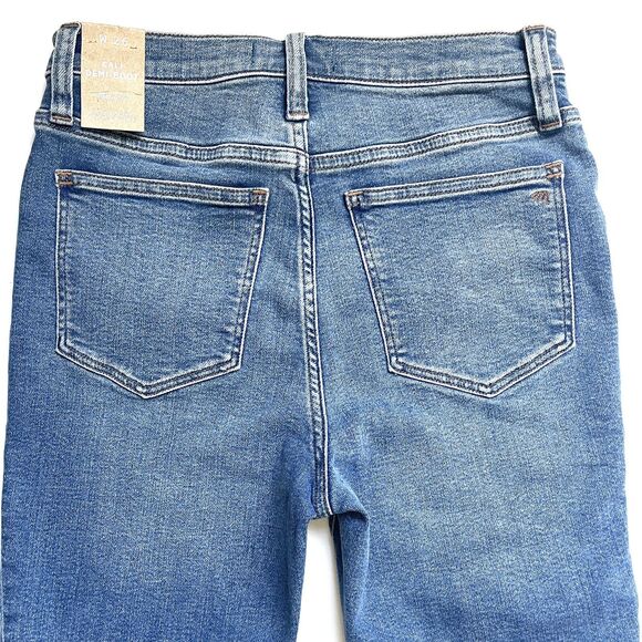 NWT Madewell women Cali Demi-Boot Jeans in Dorrance Wash TENCEL™ Denim Edition - Picture 13 of 14